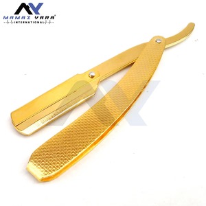Navaja de Afeitar Plegable de Acero Inoxidable Premium para Hombre, con Bloqueo Giratorio, para Afeitar la Cara, Herramienta de Aseo para Uso en Casa o Salón, de Una Sola Hoja - Product Image 6