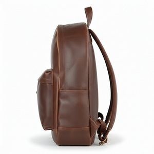 Genuine Leather Backpack <b>Men</b> Large Capacity Travel Backpack Vintage Casual <b>Shoulder</b> <b>Bag</b> Laptop Free Design Business Backpack - Product Image 2