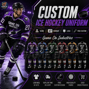 Meilleur fournisseur, nouvelle arrivée, prix de gros, équipe professionnelle, vêtements de hockey sur glace, uniformes personnalisés, maillot de hockey sur glace sublimé, ensemble complet - Product Image 5
