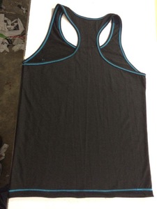 Pink Cotton Spandex <b>Tank</b> <b>Top</b> Sleeveless Racerback Print Women Fitness Running Yoga Vest - Product Image 3