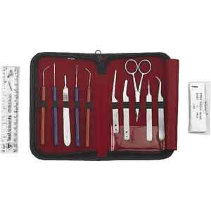 Kit de dissection pour étudiants de haute qualité, 25 pièces, certifié CE, outils manuels en acier inoxydable, garantie de 3 ans, étudiants en médecine, anatomie - Product Image 3