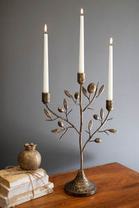 Cathedral & Chapel Vintage Style Candelabras - Tall Brass Taper <b>Candle</b> Stand <b>Bulk</b> Sourcing Exporter India - Product Image 5