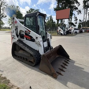 Cargadora de orugas compacta T740 2022 con cabina cerrada, máquina de construcción de alto rendimiento - Product Image 1