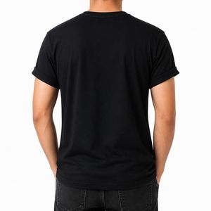 Camiseta Personalizada para Hombre con Estampado Étnico y Bordado Cruzado, Estilo Casual de Verano, Ropa Urbana Cultural, Transpirable, de Algodón, con Diseño Gráfico - Product Image 3