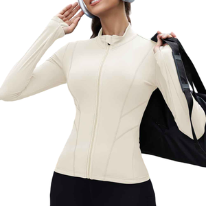 Veste de survêtement OEM en gros à prix abordable avec logos personnalisés et veste de survêtement respirante confortable pour femmes - Product Image 5