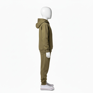 Chándal para Niños al Por Mayor, Chándales Deportivos Baratos para Niños, Chándal Personalizado de Dos Tonos, Corte Ajustado, 100% Algodón - Product Image 2