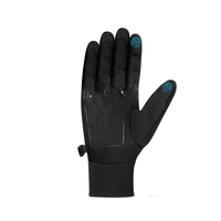 Gants de compression tactiles personnalisés pour écran tactile, avec paume en silicone antidérapante et doublure élastique chaude, pour smartphone, course à pied et conduite