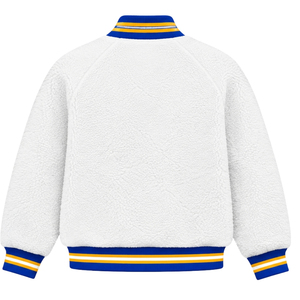 Chaqueta Bomber Reversible de Sherpa Personalizada para Mujer, con Forro Polar Suave, de la Hermandad Griega Sigma Gamma Rho, Abrigo Cálido para Invierno y Uso Diario - Product Image 2