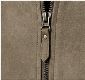 Chaqueta Bomber de Cuero Genuino para Hombre, Corte Ajustado, con Cierre, Estilo Casual, Invierno, Ecológica, Resistente al Viento, Estilo Vintage, Venta al Por Mayor - Product Image 6