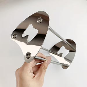 Support pour pinces orthodontiques dentaires, support pour forceps, en acier inoxydable argenté, 18,8 cm x 10,4 cm x 10,2 cm - Product Image 5