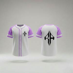Maillots de baseball 2026 imprimés respirants 100 % polyester pour adultes, col en V, impression numérique de haute qualité par RIVIAN ATLANTIC - Product Image 1