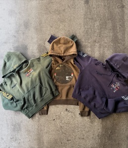 Nouveau sweat à capuche surdimensionné personnalisé, effet vintage délavé et vieilli, en coton épais, brodé, style streetwear - Product Image 1