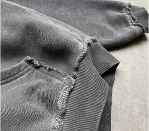 Sweat-shirt en molleton de coton à manches longues pour homme, personnalisé et élégant, tendance hiver, pull à capuche, impression numérique, vêtements décontractés d'automne - Product Image 3