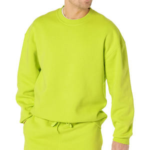 Sudadera de hombre en mezcla de algodón, tela suave con interior de forro polar, diseño de manga larga, material transpirable para atuendos casuales modernos. - Product Image 5