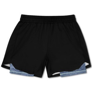 Best Selling High Street Solid MMA <b>Shorts</b> 100% Cotton Waterproof Breathable Elastic Waist Customized Professional Fight Wear - Product Image 6