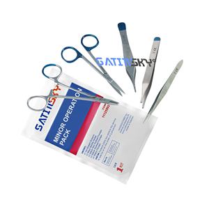 Instrumental Quirúrgico Estéril de Precisión, Paquete Manual de 3 Piezas, Hecho con Materiales de la Más Alta Calidad, Kit de Un Solo Uso para Hospitales y Clínicas - Product Image 3