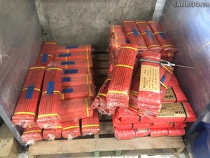 Webbing 10 tấn 20 tấn nâng Công suất Polyester cáp treo vành đai cho giàn tay Palăng điện - Product Image 5