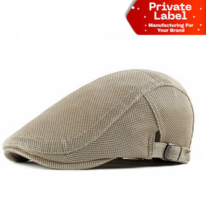 Custom Private Label Soft Leather Flat <b>Cap</b> Adjustable Strap Ivy Hat Bulk Hot Selling Leather Driving <b>Cap</b> Custom Logo <b>Vintage</b> - Product Image 1