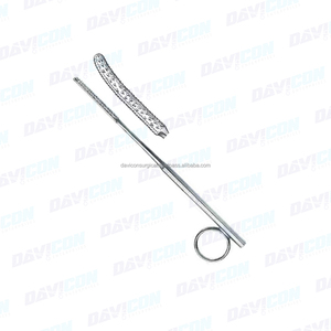 Râpes nasales GALLAHER en acier inoxydable chirurgical réutilisables de haute qualité, approuvées CE ISO, 17 cm 45x6mm - Product Image 3