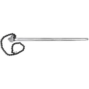 Chiave a Catena in Acciaio al Carbonio Resistente da 24 Pollici, Capacità Diametro 6,7 Pollici, Set di Utensili Manuali con Cinghia a Catena - Product Image 6