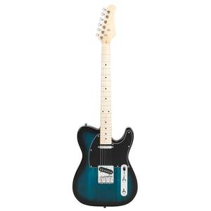 Guitarra Eléctrica GTL con Diapasón de Arce y Pastilla SS, Opción de Color Azul - Product Image 1