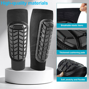 สนับแข้งฟุตบอลวัสดุ EVA น้ำหนักเบา สายรัดกันลื่นเพื่อการยึดเกาะที่แน่นหนาและการเคลื่อนไหวที่ราบรื่นบนสนาม - Product Image 4