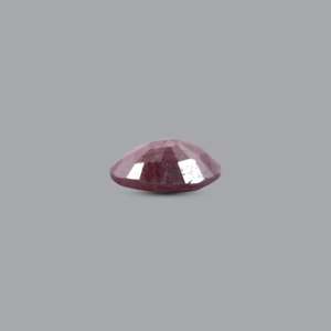 Natural Pink Ruby Loose Gemstone 7.35 Carat Pear Oval Faceted for Fine Jewelry - Product Image 3
