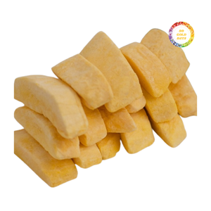 Tranches de mangue lyophilisées croustillantes au goût de mangue original pour les collations, les desserts et les applications en matière de boissons - Product Image 1