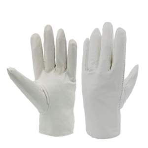 High Grade Cowhide Leather Work Gloves with Keystone <b>Thumb</b> Safety <b>Cuff</b> Anti-Cut & Anti-Heat 7mm Thick Soft Durable - Product Image 1