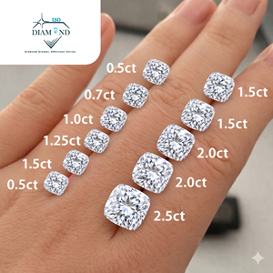 0.35ct Fancy Vivid Blue VS1 Ideal Cut Cushion Cut Lab Grown Diamond CVD LOOSE DIAMOND - Product Image 5