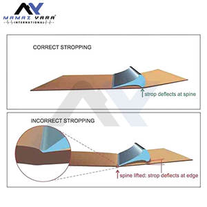 Rasoir droit le plus vendu pour femmes, en acier inoxydable avec manche en bois, rasoir à lame unique personnalisable pour le visage - Product Image 6