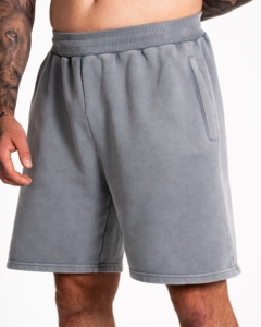 Shorts de sport délavés à l'acide pour hommes, vêtements de sport respirants, à séchage rapide et flexibles - Product Image 3