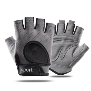 Guantes de Gimnasio de Medio Dedo Antideslizantes para Levantamiento de Pesas, Guantes de Entrenamiento Transpirables para Hombres y Mujeres OEM - Product Image 2