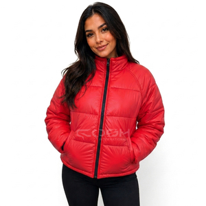 Cosh International Sisterhood Wholesale Winter Warm Quilted Puffer Jacket Lightweight Insulated <b>Bubble</b> <b>Coat</b> with Stand Collar - Product Image 3