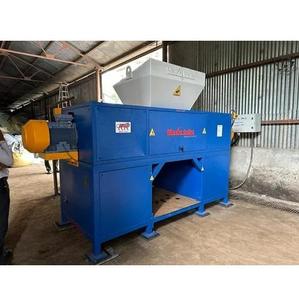 เครื่องย่อยแผ่นหลังคาประสิทธิภาพสูงขายดีที่สุด 1000-2000 กก./ชม. อุปกรณ์ย่อยอุตสาหกรรมแบบเพลาคู่ - Product Image 1