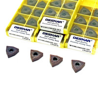 Plaquettes de tournage en carbure indexables DESKAR WNMG 080404 080408 080412 LF9218 LF6018 pour tournage externe sur machines-outils CNC