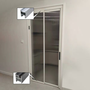 Puerta Corredera y Batiente Personalizada con Riel de Aluminio para Baños, Inodoros y Divisiones Interiores - Product Image 6