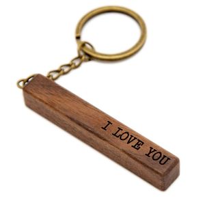 Llavero de Madera Artesanal, Diseño Personalizado, Artículo de Regalo, Proveedor de Llaveros de Madera con Grabado Personalizado - Product Image 3