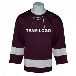Camiseta de Hockey sobre Hielo Verde, Manga Corta, Diseño Sólido, Transpirable, 100% Poliéster, Impresión Sublimada, Unisex, Ropa para Adultos, Verano - Product Image 3