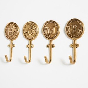 Decorative Brass Wall <b>Hook</b> for <b>Bathroom</b> Bedroom Kitchen Entryway Coat Bag Towel Key Holder Home Storage Organizer Wall Mount - Product Image 6