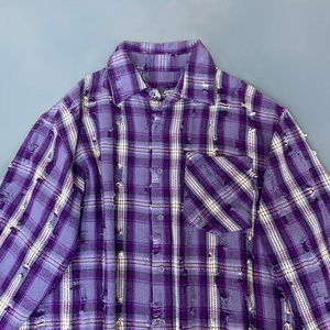 Chemises habillées pour hommes à blocs de couleur, manches longues, col rabattu, style décontracté chic, en tissu popeline, pour l'automne - Product Image 4