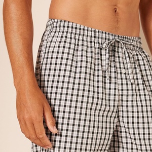 <b>Men's</b> Winter Casual Straight-Fit Woven <b>Pajama</b> Pant Set XL Size 100% Cotton Breathable Satin <b>Flannel</b> Fabric Sleepwear - Product Image 4
