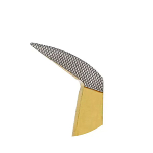 Pince à cils jaune pour extensions de cils, logo personnalisé, pointes brillantes en plasma avec revêtement en poudre et aimant - Product Image 5