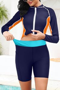 เสื้อรัดกล้ามเนื้อสำหรับผู้หญิง Titan Skin Performance OEM ODM แบบสั่งทำพิเศษ คุณภาพสูง พิมพ์ลายแบบ Sublimation สำหรับชุดทีม - Product Image 5