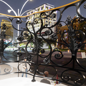 Premium Wrought Iron Railing for Balcony Areas: Enhance Safety and Timeless Aesthetic Elegance with Custom Ironwork. - Product Image 5