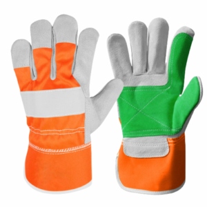 Guantes de Seguridad de Cuero Vacuno de Primera Calidad, Certificados CE, 11 oz, Antivibración, Resistentes al Calor, Antideslizantes, de Alta Seguridad - Product Image 2