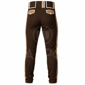 Factory Direct Baseball Uniform Pants Solid Printed Premium Quality 100% Polyester Breathable Eco-Friendly Custom Team <b>Athletic</b> - Product Image 4