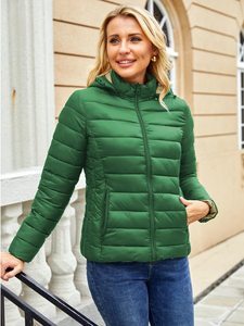 Chaqueta Acolchada de Invierno para Mujer, Diseño Transpirable, Nuevo, OEM, Venta Caliente, Personalizable, Chaquetas Acolchadas para Dama, Tallas, Colores y Logotipo Personalizables - Product Image 2