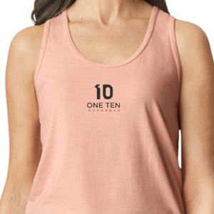CVC Women's Racerback Tank <b>Top</b> Dusty <b>Rose</b> Color Premium Ladies Sleeveless Athletic Tank Lightweight Workout Gym Running Fitness - Product Image 6