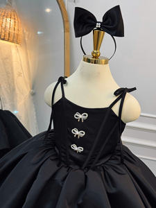 Vestido de Princesa Casual Ecológico al por Mayor para Niñas, Estilo Halter Maxi, de 1 a 10 Años, ODM/OEM, para Múltiples Ocasiones, con Capa Flotante y Accesorios - Product Image 3